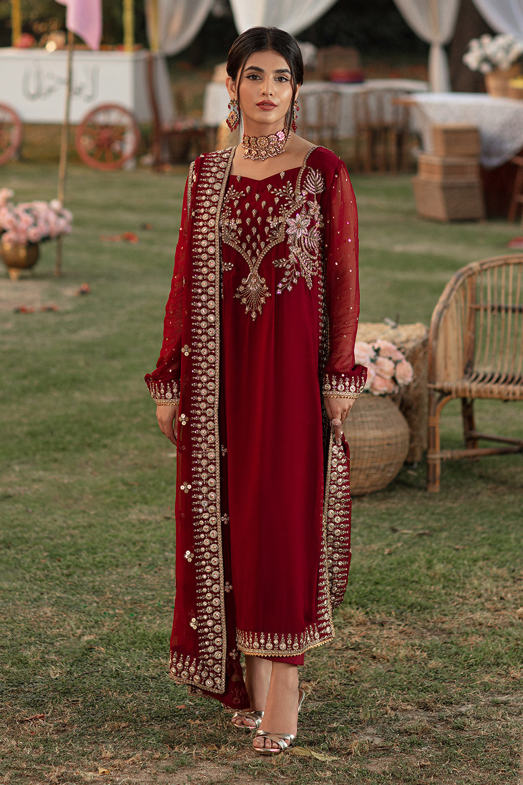 The Saadgi – JANOO'S Beautiful Fox Georgette Pakistani Suit with Heavy  Embroidery – The Saadgi